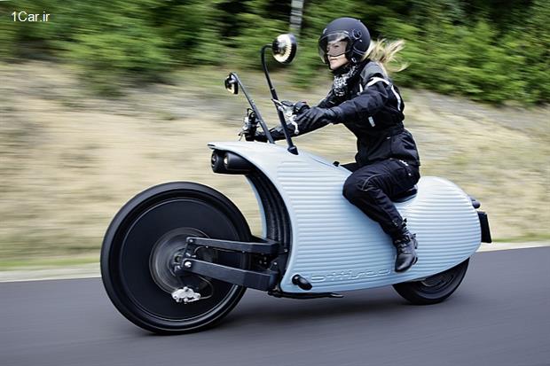 موتورسیکلتی با طراحی دو قطبی